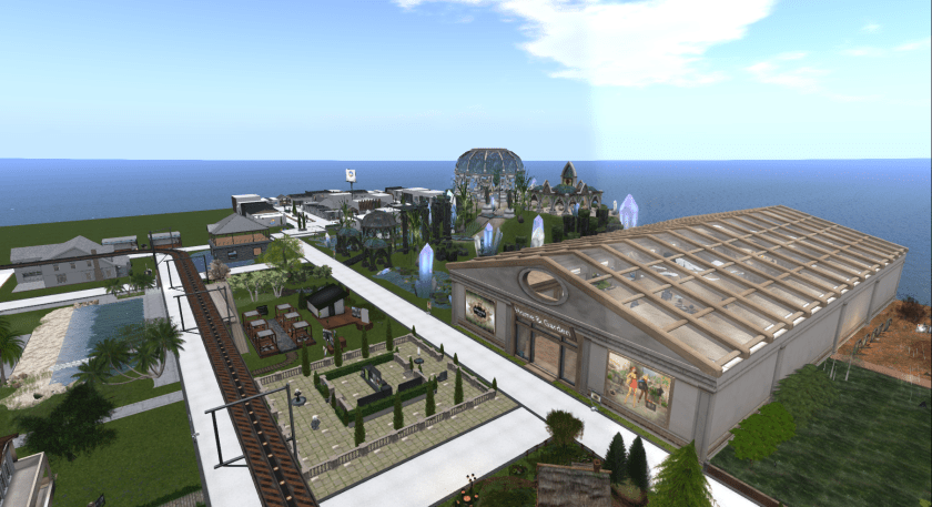 Overview of part of the Home and Garden Expo