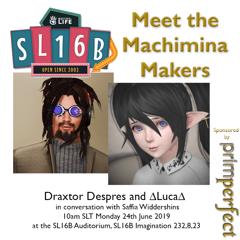 Talks at SL16B: Meet the Machinima Makers