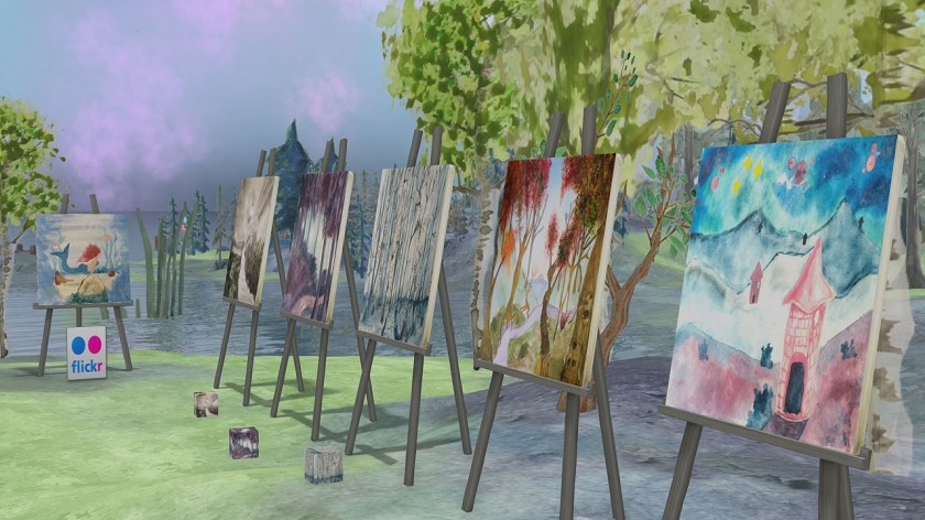 Watercolor Wander at the LEA, photographed by Wildstar Beaumont