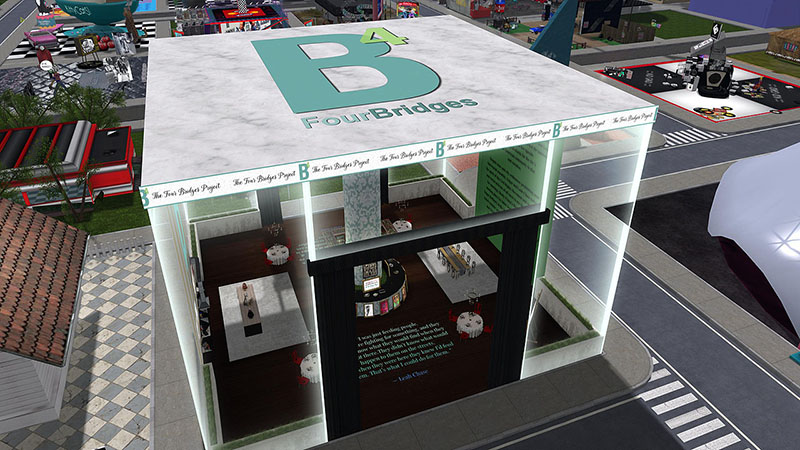 The Four Bridges Project at Sl16B, photographed by Wildstar Beaumont