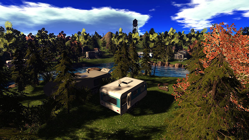 The new camper and trailer Linden Homes at Sl16B, photographed by Wildstar Beaumont