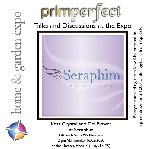 Seraphim Talks at the Home and Garden Expo