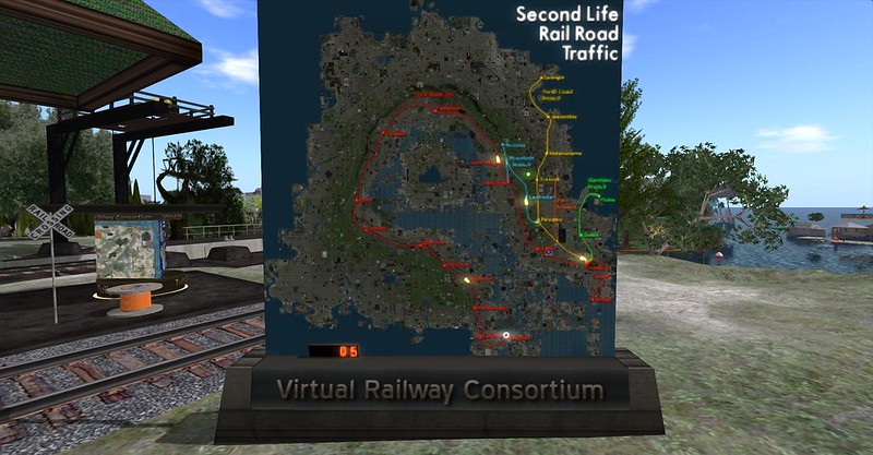 Second Life Railways, photographed by Wildstar Beaumont