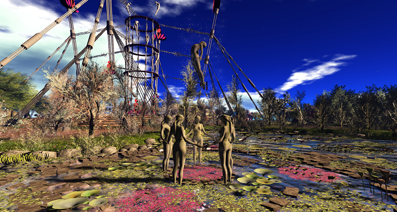 One Billion Rising in Second Life 2020