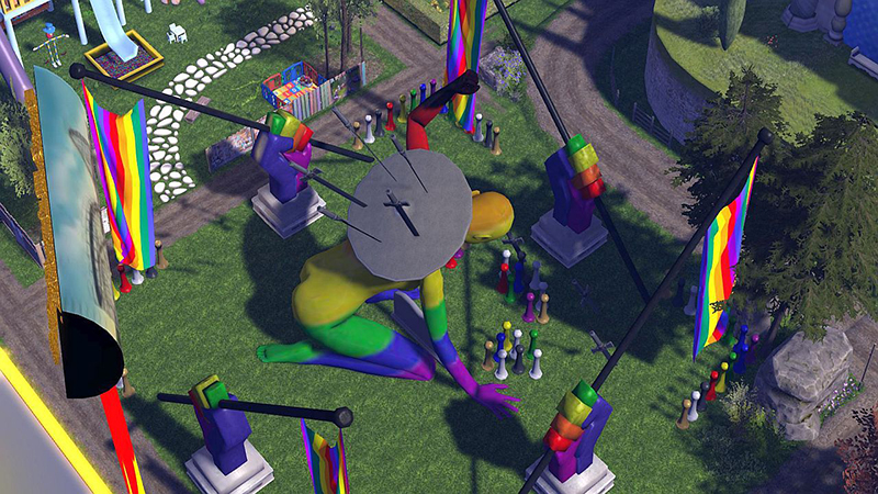 Resident Builds at SL17B, photographed by Wildstar Beaumont