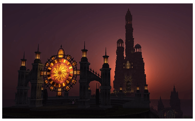 One of the collectible Designing Worlds postcards at SL17B