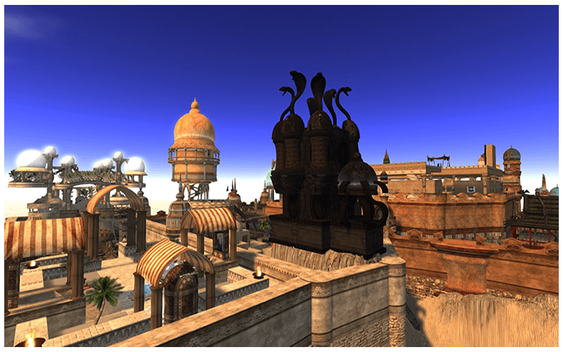 One of the collectible Designing Worlds postcards at SL17B