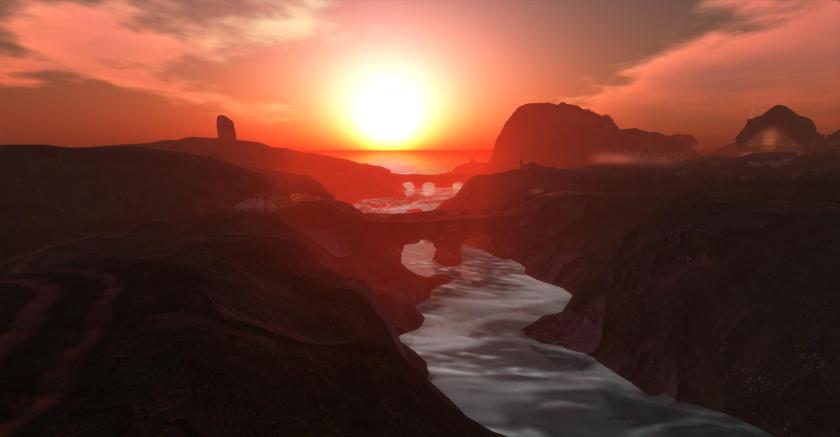 The bridge over the river by Wildstar Beaumont