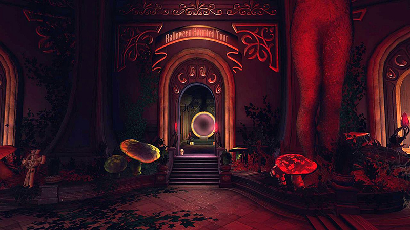 Halloween Portal Park, photographed by Wildstar Beaumont