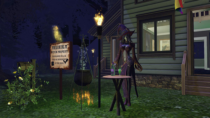 Halloween in Bellisseria, photographed by Wildstar Beaumont