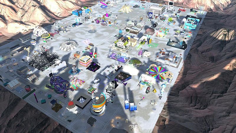 The Playa at Burn2, photographed by Wildstar Beaumont