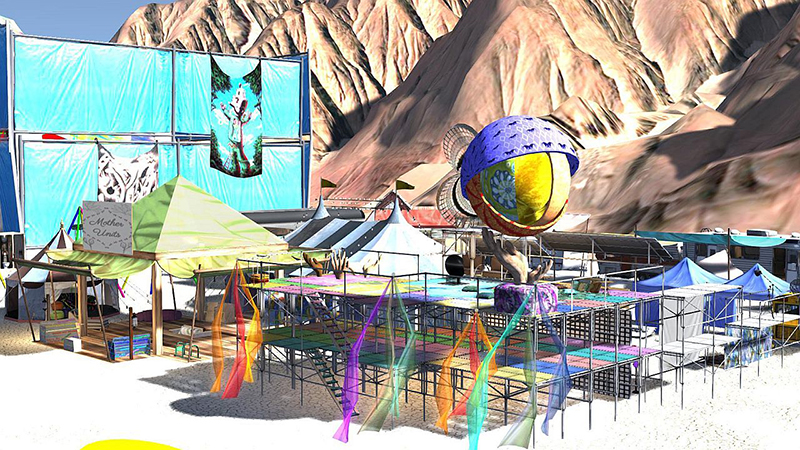 Exhibit at Burn2, photographed by Wildstar Beaumont