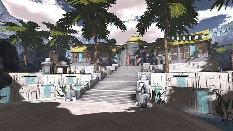 The Dino - one of Linden Labs turnkey designs, photographed by Wildstar Beaumont