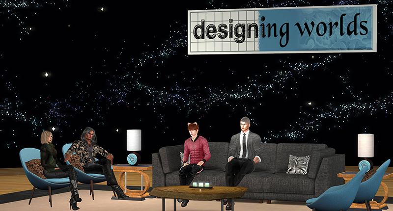 Patch and Brett Linden, in conversation with Saffia and Elrik, photographed by Wildstar Beaumont