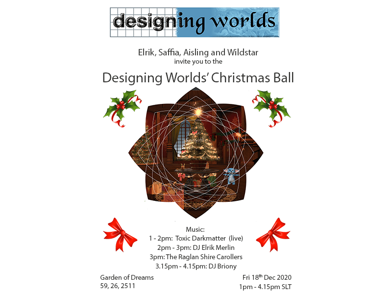 Designing Worlds Christmas Ball 2020