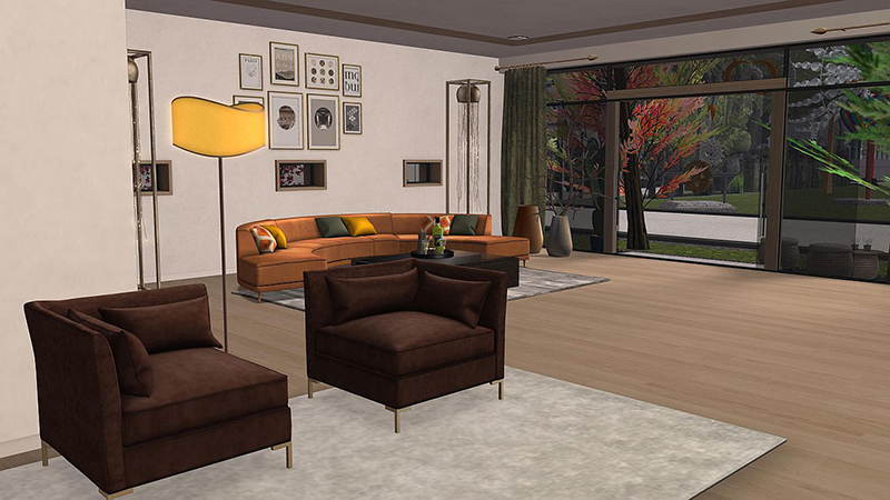 House Number 1: The Palomar by Cain Maven of Maven Homes, decorated by Demri Nova and Carina Heartsong