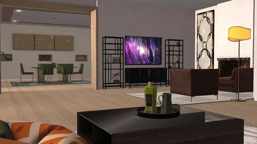 House Number 1: The Palomar by Cain Maven of Maven Homes, decorated by Demri Nova and Carina Heartsong