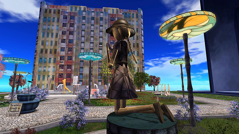 One Billion Rising in Second Life 2021, photographed by Wildstar Beaumont